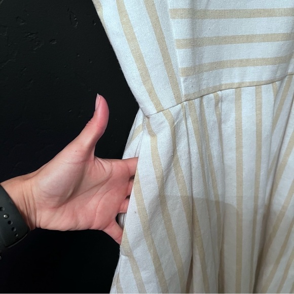 Piper and Scoot Festival Dress in Oatmeal -
a boho classic! size: L - Picture 7 of 12